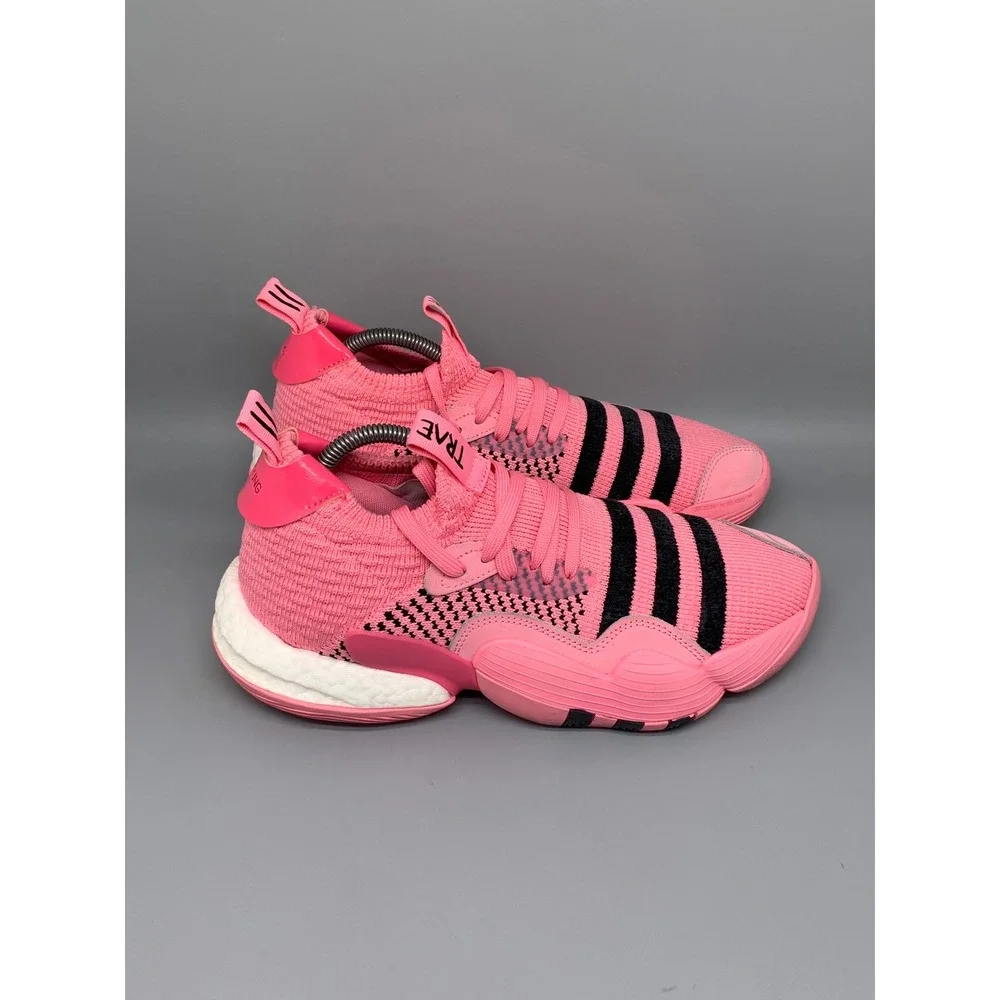 Adidas Trae Young 2.0 Pink Basketball Shoes IE1667 Men's Sz 8.5